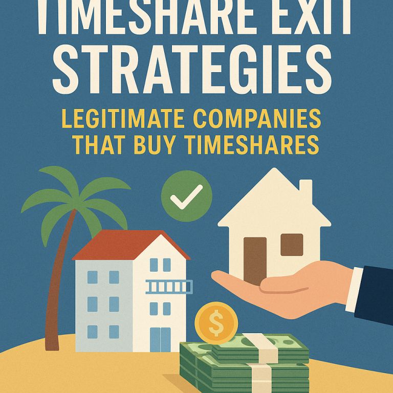 Timeshare Exit Strategies Legitimate Companies That Buy Timeshares