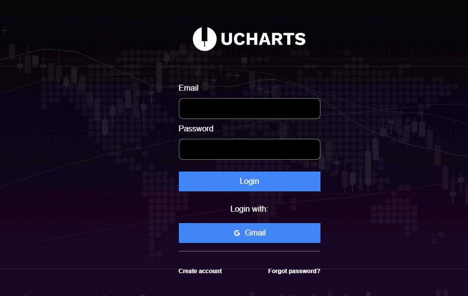 Log Into your uCharts Account