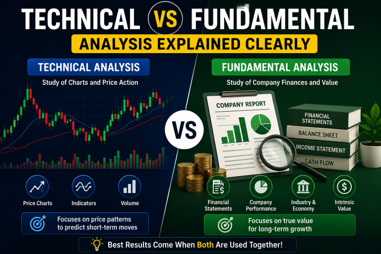Technical vs Fundamental Analysis Explained Clearly