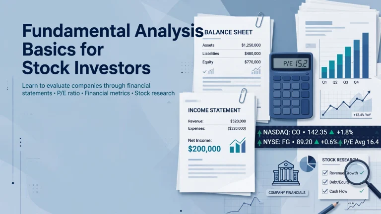Fundamental Analysis Basics for Stock Investors